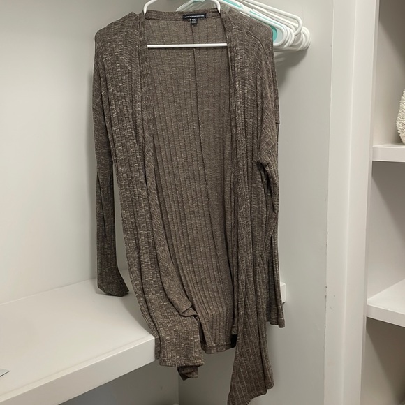 American Eagle Ribbed Cardigan - Picture 1 of 5